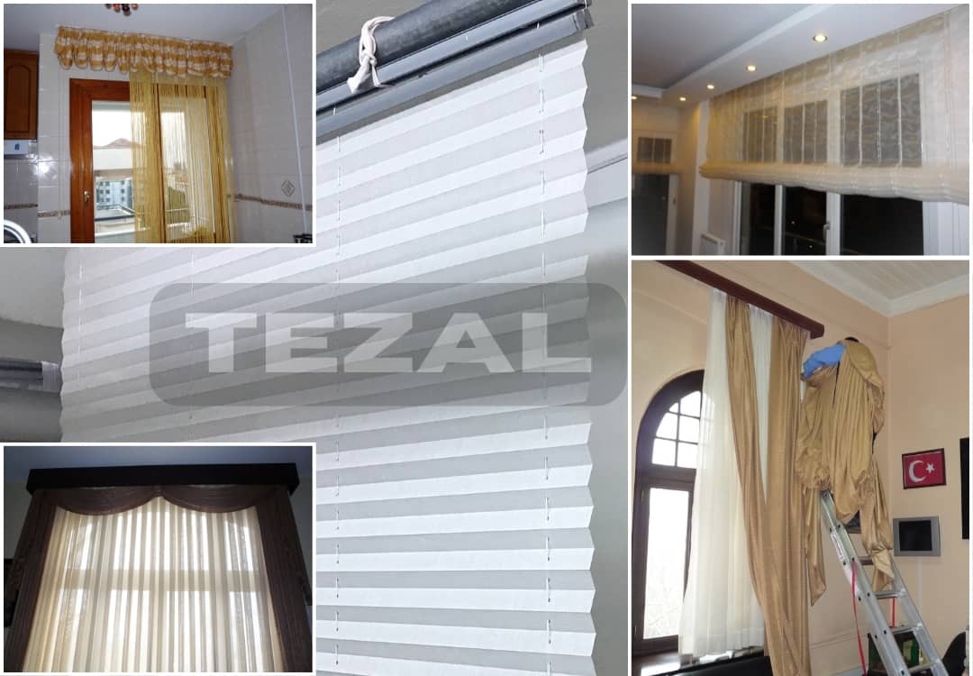 perde yıkama tezal