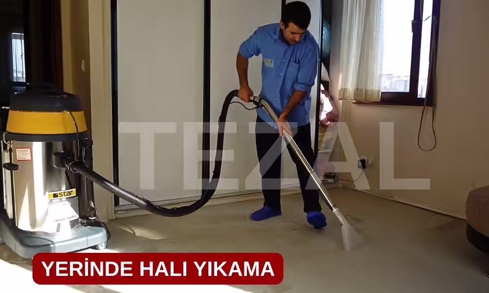 yerinde halı yıkama
