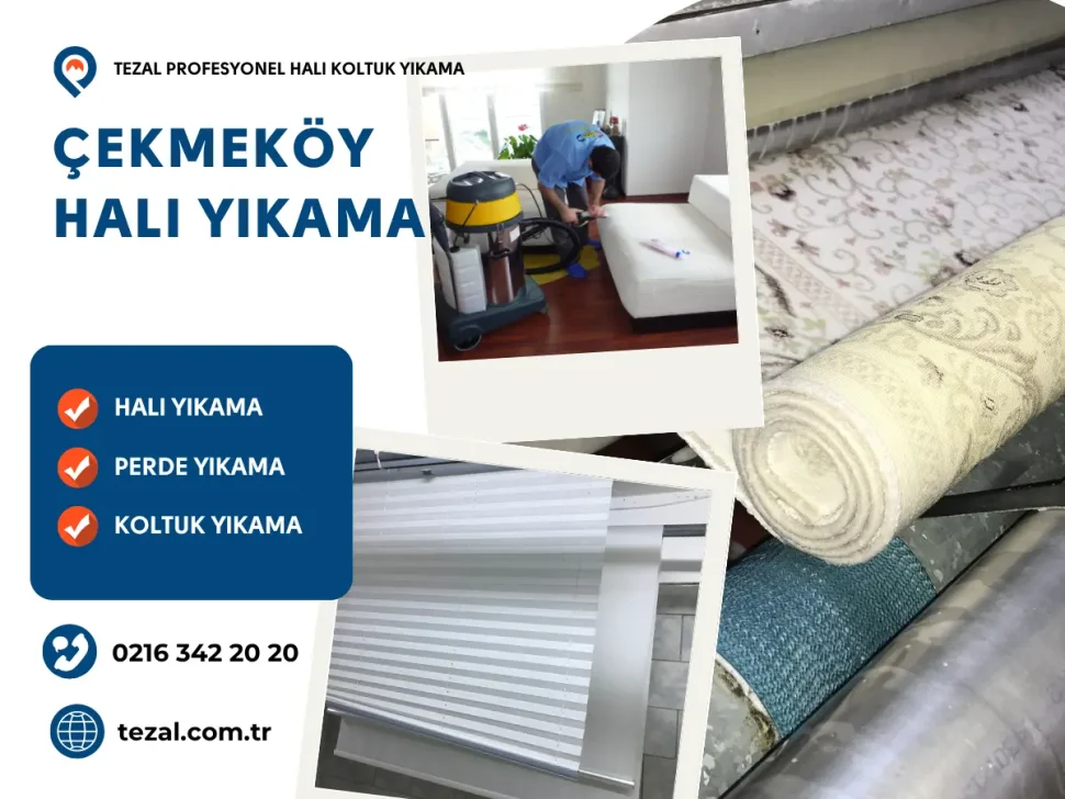 çekmeköy halı yıkama
